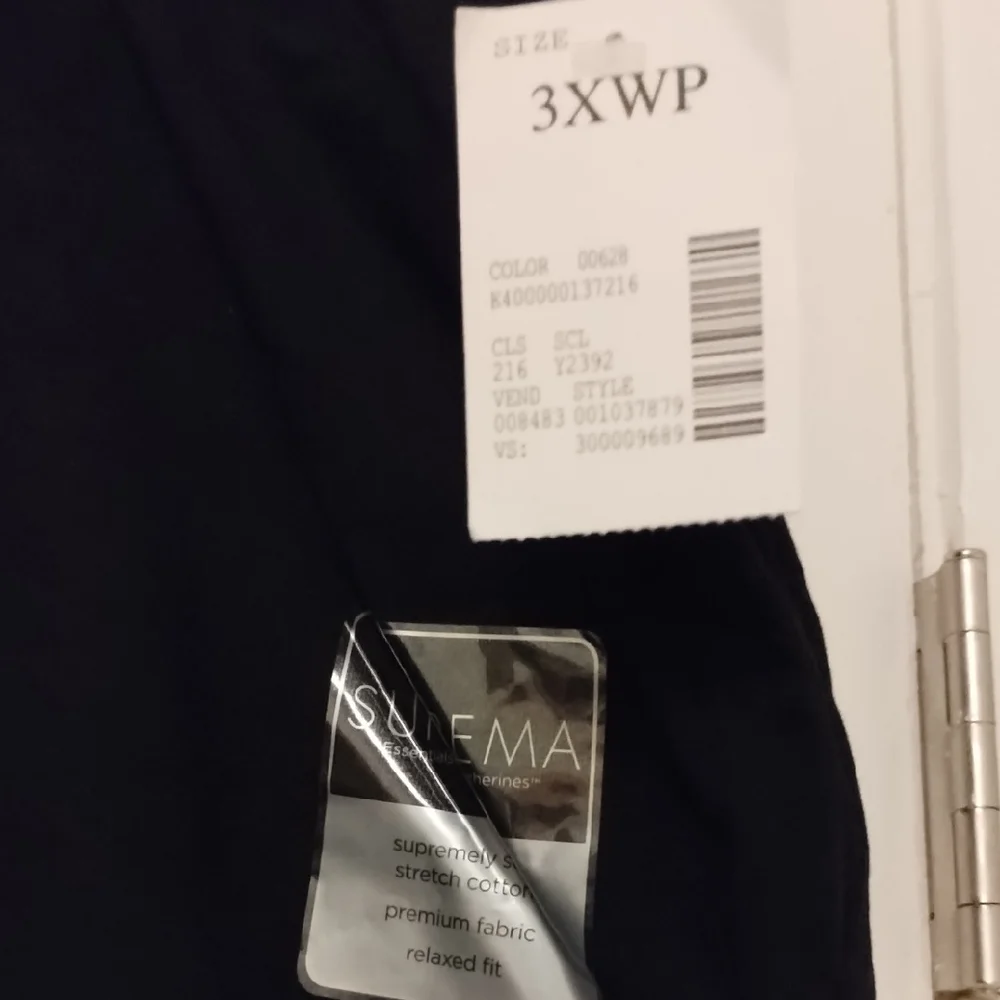 Catherines Black Pants 3x Petite listing F - Picture 2 of 3